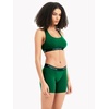 image:imagePOSESHE Boy Shorts Underwear for Women Boxer Briefs Micro Modal Boyshorts Anti Chafing 6 Inseam Lingerie Panties S5XLGreen