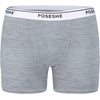 image:imagePOSESHE Boy Shorts Underwear for Women Boxer Briefs Micro Modal Boyshorts Anti Chafing 6 Inseam Lingerie Panties S5XLGrey