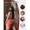image:imagePOSESHE Boy Shorts Underwear for Women Boxer Briefs Micro Modal Boyshorts Anti Chafing 6 Inseam Lingerie Panties S5XLOrange