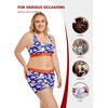 image:imagePOSESHE Boy Shorts Underwear for Women Boxer Briefs Micro Modal Boyshorts Anti Chafing 6 Inseam Lingerie Panties S5XLVacation  3 Pack