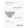 image:imagePOSESHE Womens MicroModal Brief Underwear Bikini Panties for Women Pack Available in Plus SizeGrayGrayBlack3 Pack