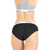 image:imagePOSESHE Womens MicroModal Brief Underwear Bikini Panties for Women Pack Available in Plus SizeGrayGrayBlack3 Pack