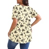 image:imagePOSESHE Womens Plus Size Tops 2026 Summer Short Sleeves Tunic Tops Casual VNeck Wrap Shirts Cute Dressy Work Blouses L4XLWater Rose