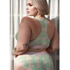 image:imagePOSESHE Womens UltraSoft Micromodal Bralettes S5XL Plus Size BraSakura Pink