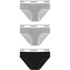 image:imagePOSESHE Womens MicroModal Brief Underwear Bikini Panties for Women Pack Available in Plus SizeGrayGrayBlack3 Pack